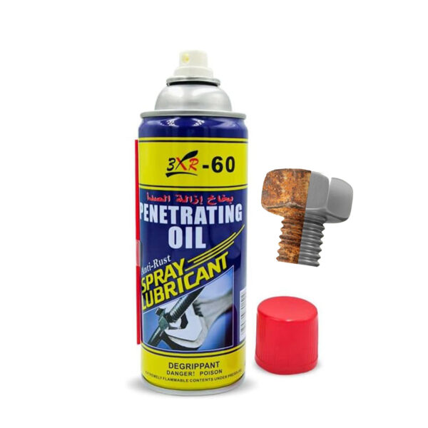 بخاخ زيتي لإزالة الصدأ 3XR Oil Anti Rust Spray Lubricant