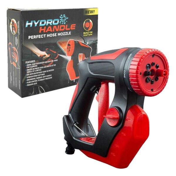 مضخة رش ماء عالية الضغط متعددة الأوضاع HYDROX Perfect Hose Nozzle With Handle