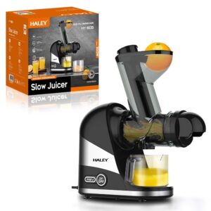 عصارة HALEY الأفقية لعصر الخضار والفواكه الطازجة HY-605 HALEY Horizontal Juicer For Fresh Fruits And Vegetables