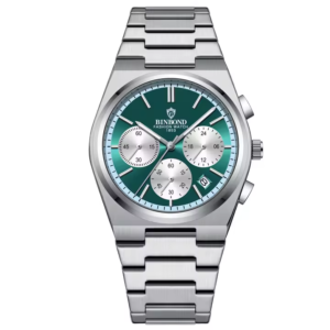 Binbond men's quartz chronograph watch