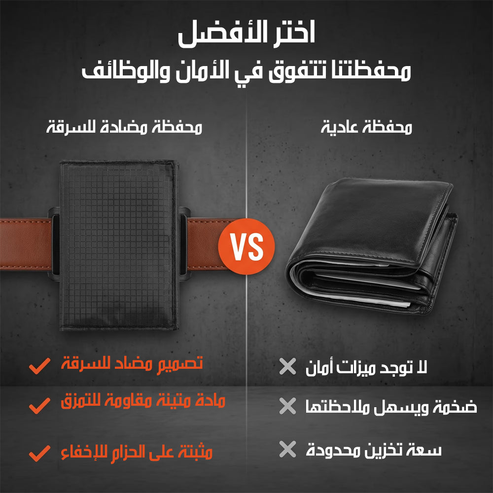 حقيبة خصر مخفية للسفر لحفظ الأغراض الشخصية Hidden Anti-Theft Travel Waist Bag - Image 5